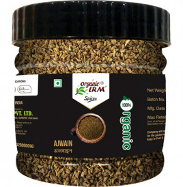 Organic LRM Ajwain   Glass Jar  100 grams